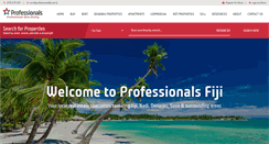 Desktop Screenshot of professionalsfiji.com.fj